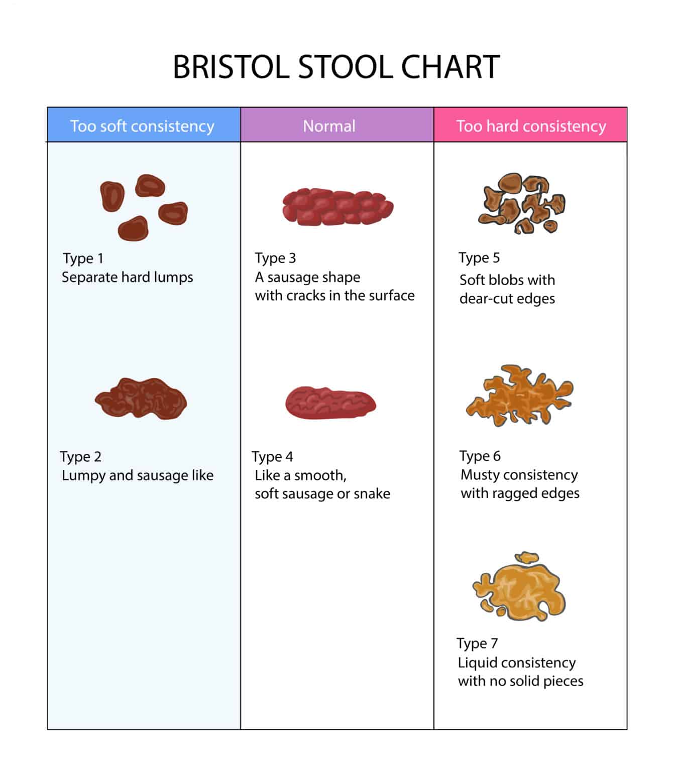 Bowel Consistency Chart