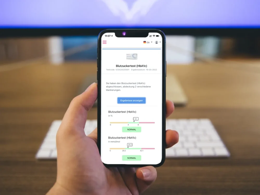 Blutzuckertest (HbA1c) - Homed-IQ