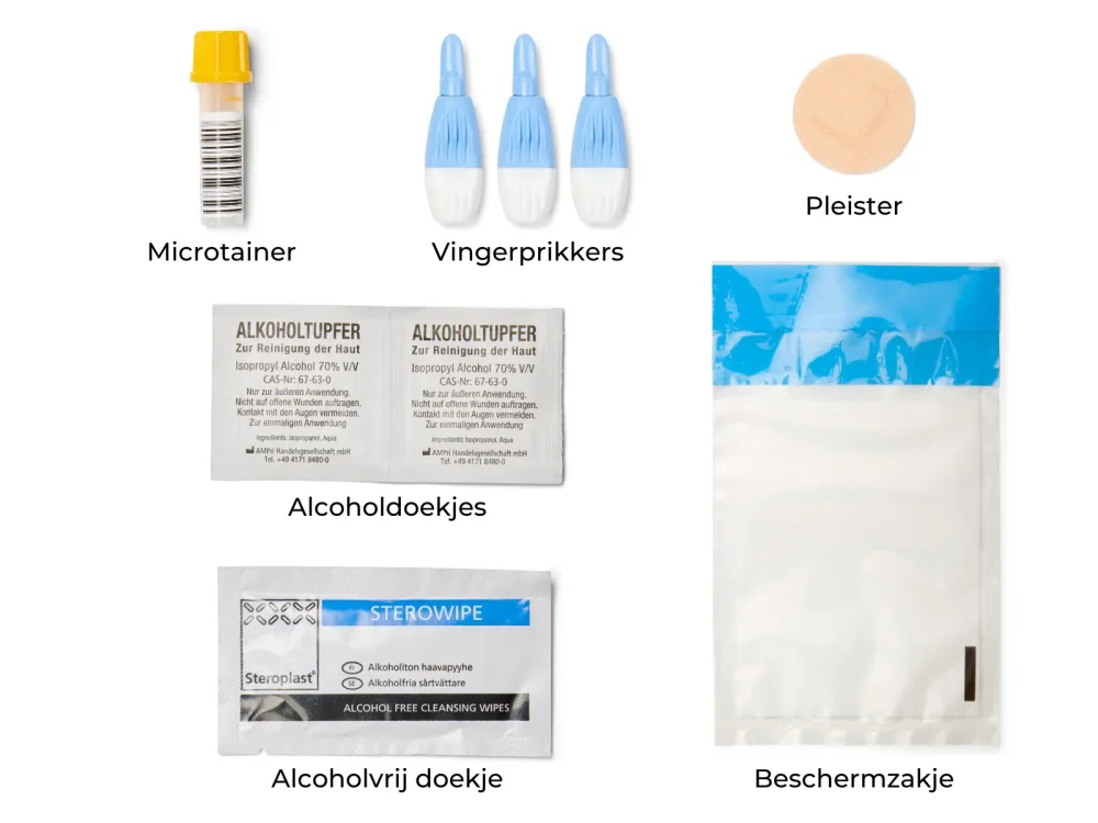 HIV-, syfilis- en hepatitis B-test - Homed-IQ