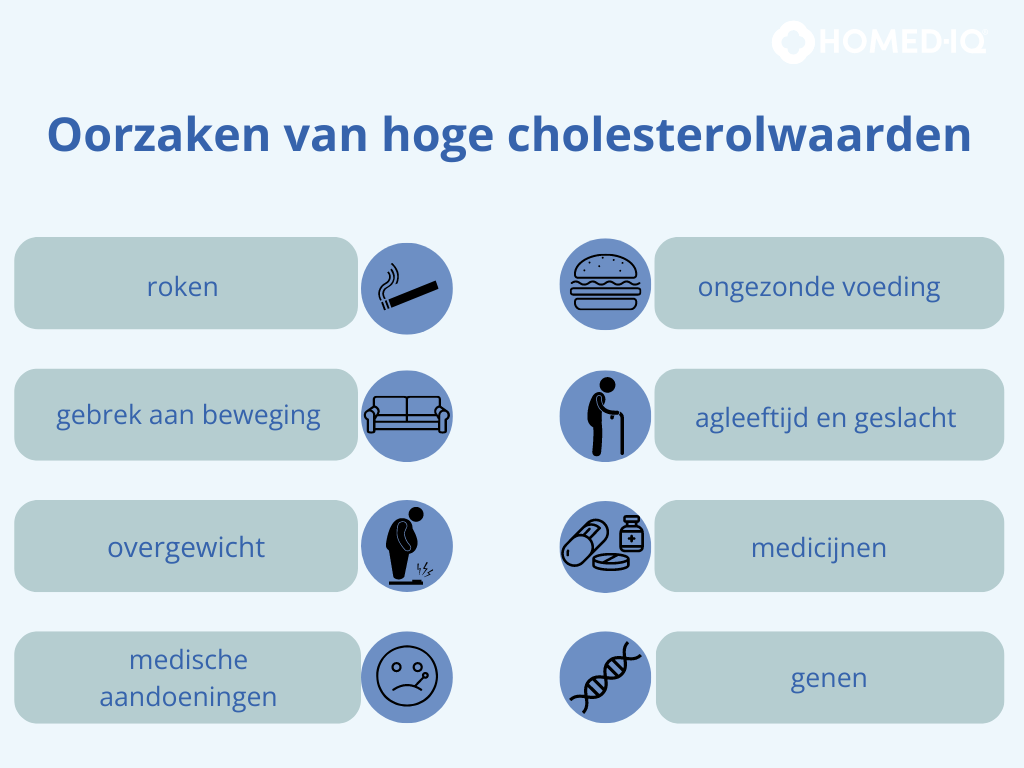 Cholesterol – verhoogde waarden nu onder controle krijgen - Homed-IQ