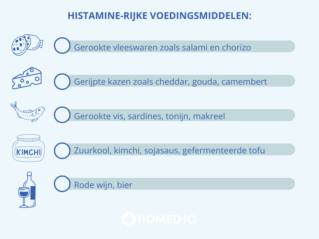 Histamine-intolerantie: Symptomen, diagnose en therapie - Homed-IQ