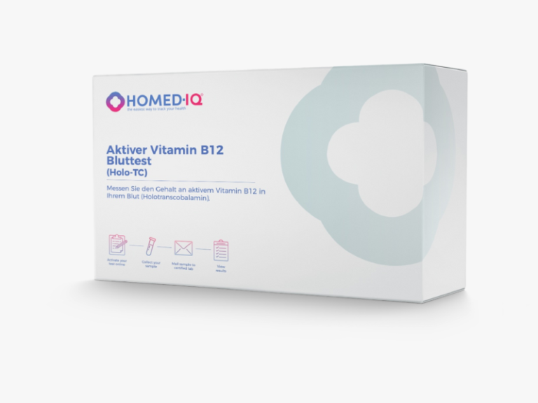 Aktiver Vitamin B12Test Einfacher VitaminTest für Zuhause HomedIQ